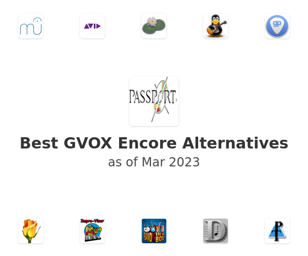 Best GVOX Encore Alternatives