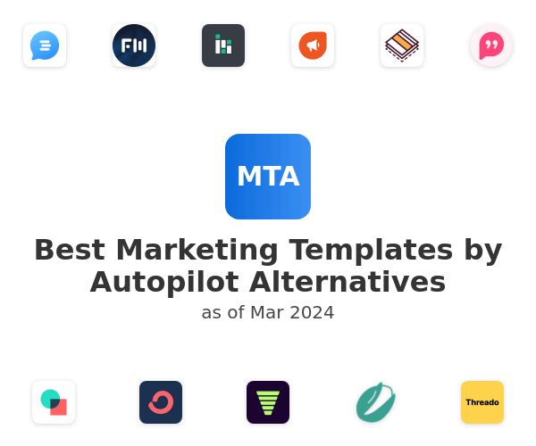 Best Marketing Templates by Autopilot Alternatives