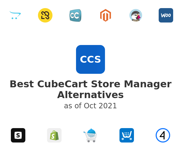 Best CubeCart Store Manager Alternatives