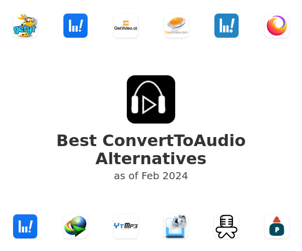 Best ConvertToAudio Alternatives