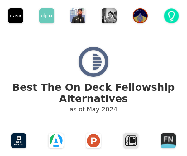Best The On Deck Fellowship Alternatives