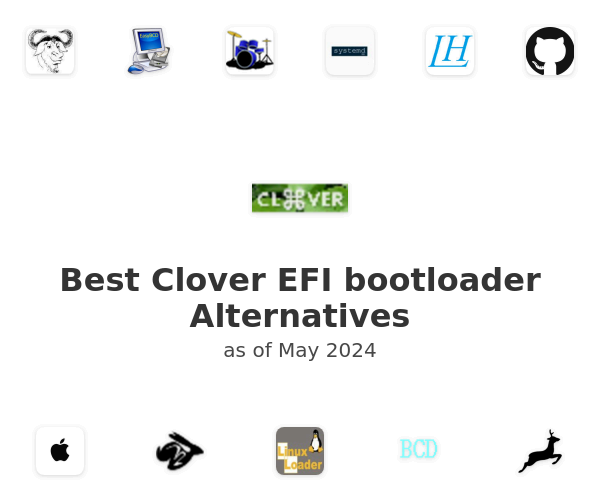 Best Clover EFI bootloader Alternatives