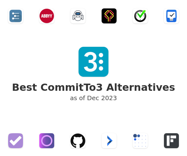Best CommitTo3 Alternatives