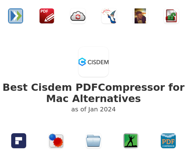 Best Cisdem PDFCompressor for Mac Alternatives