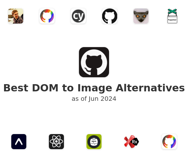 Best DOM to Image Alternatives