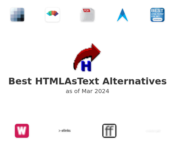 Best HTMLAsText Alternatives