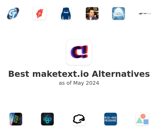 Best maketext.io Alternatives
