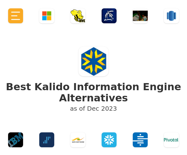 Best Kalido Information Engine Alternatives