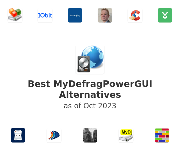 Best MyDefragPowerGUI Alternatives