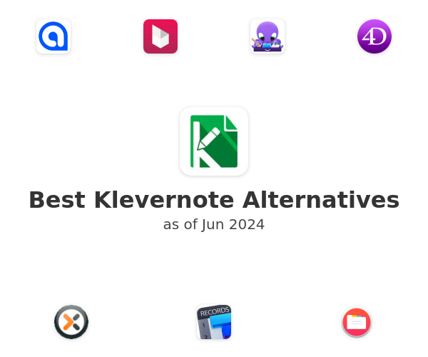 Best Klevernote Alternatives