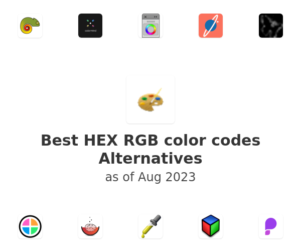 Best HEX RGB color codes Alternatives