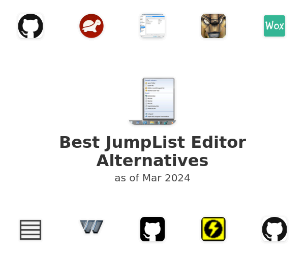 Best JumpList Editor Alternatives