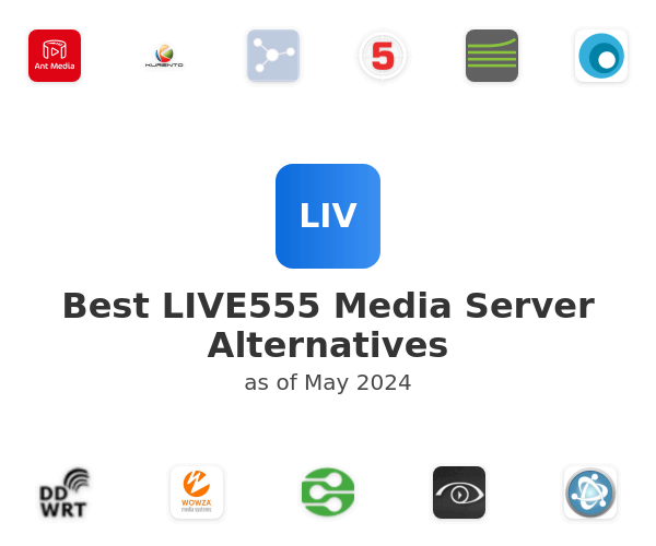 Best LIVE555 Media Server Alternatives