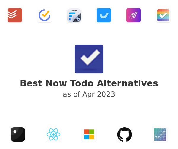 Best Now Todo Alternatives