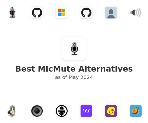 Best MicMute Alternatives