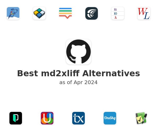 Best md2xliff Alternatives