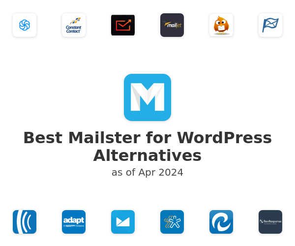 Best Mailster for WordPress Alternatives