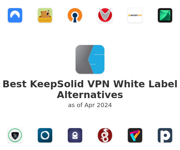 Best KeepSolid VPN White Label Alternatives