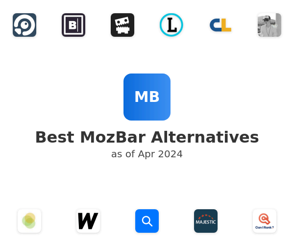 Best MozBar Alternatives