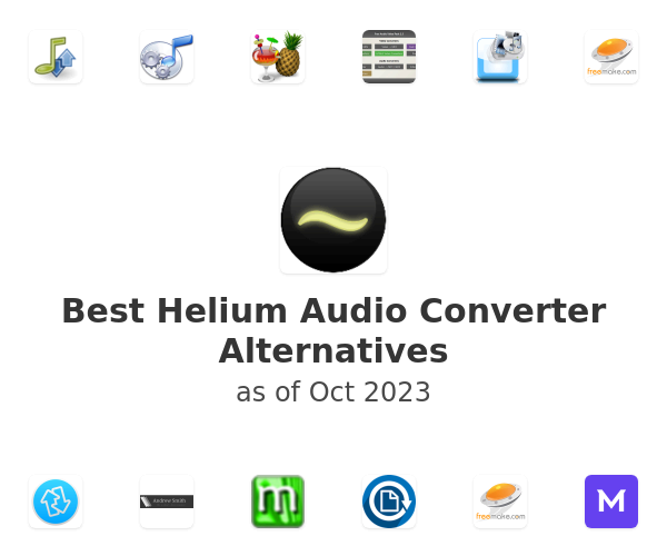 Best Helium Audio Converter Alternatives