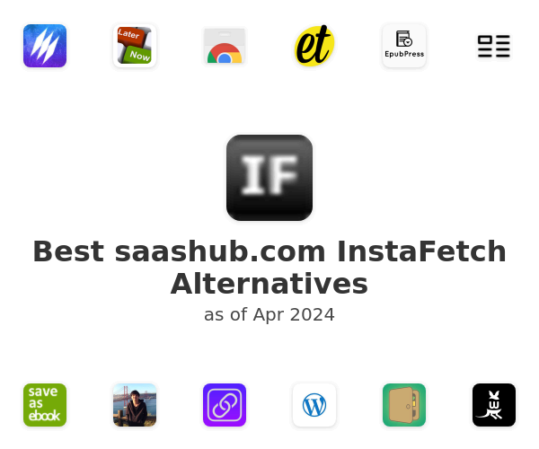 Best saashub.com InstaFetch Alternatives