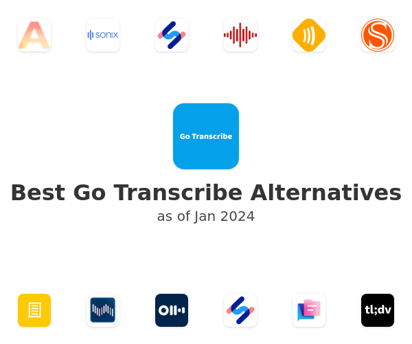 Best Go Transcribe Alternatives