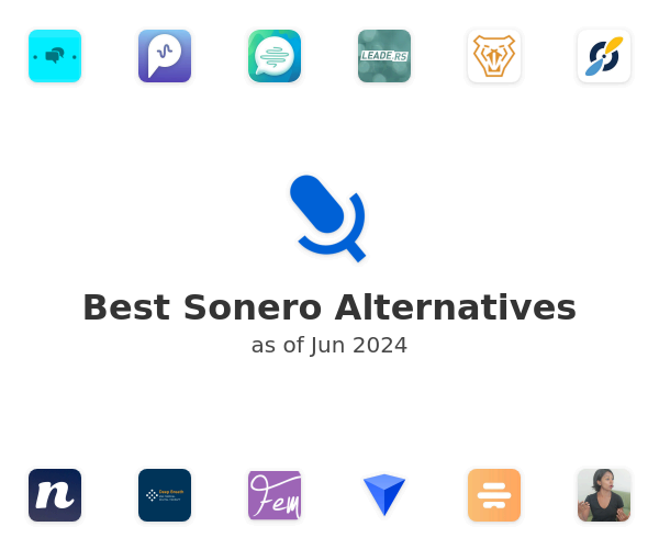 Best Sonero Alternatives