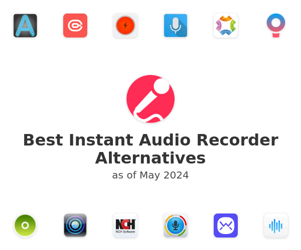 Best Instant Audio Recorder Alternatives