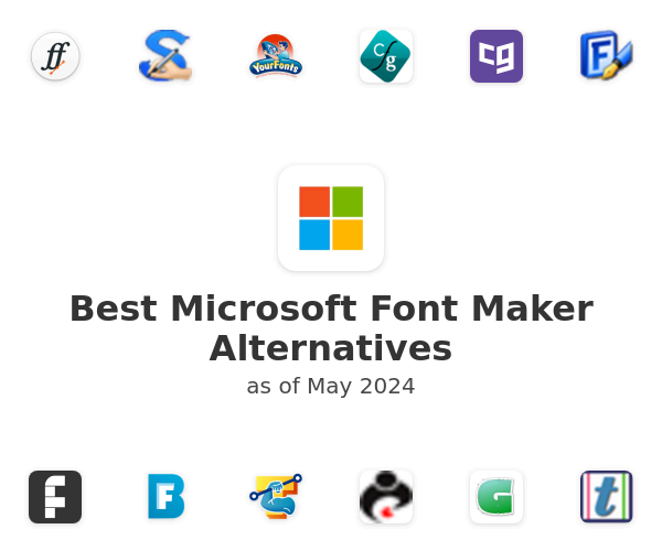 Best Microsoft Font Maker Alternatives