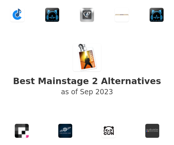 Best Mainstage 2 Alternatives