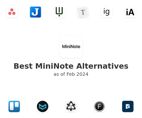 Best MiniNote Alternatives