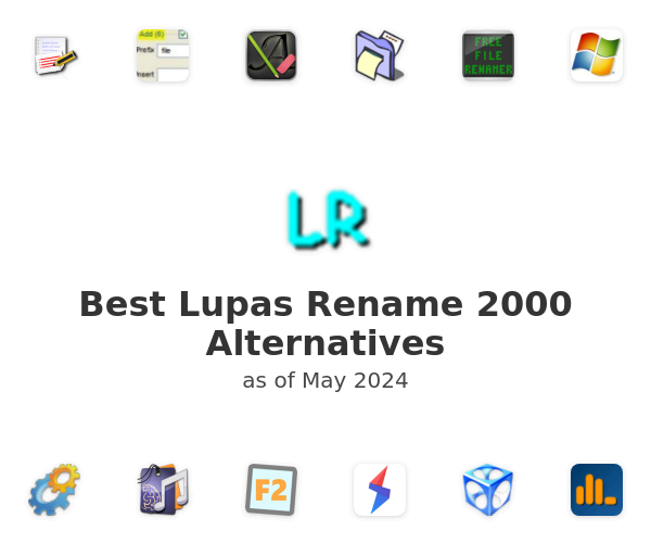 Best Lupas Rename 2000 Alternatives