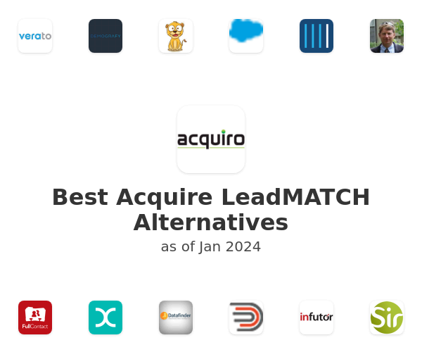 Best Acquire LeadMATCH Alternatives