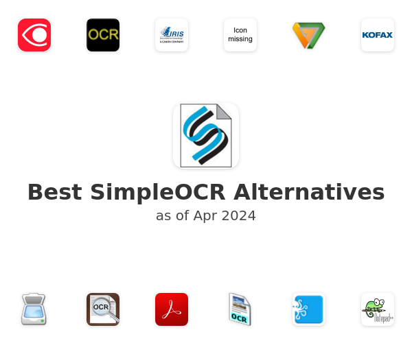 Best SimpleOCR Alternatives