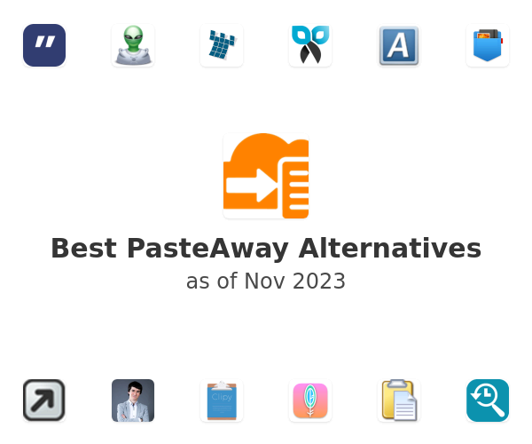 Best PasteAway Alternatives
