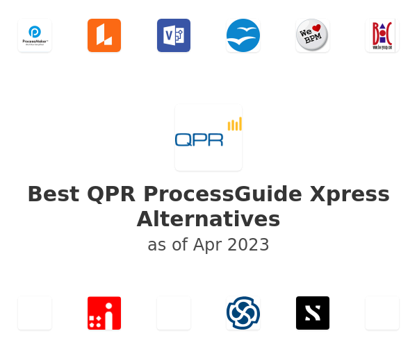 Best QPR ProcessGuide Xpress Alternatives