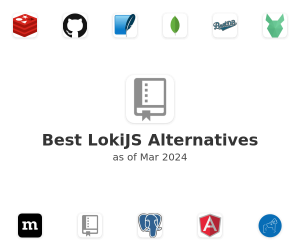 Best LokiJS Alternatives