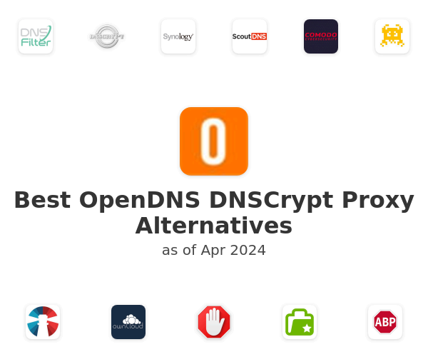 Best OpenDNS DNSCrypt Proxy Alternatives