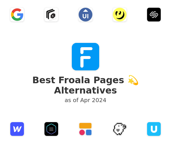 Best Froala Pages 💫 Alternatives