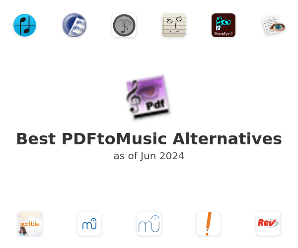 Best PDFtoMusic Alternatives