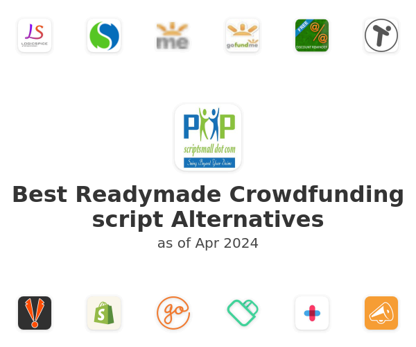 Best Readymade Crowdfunding script Alternatives