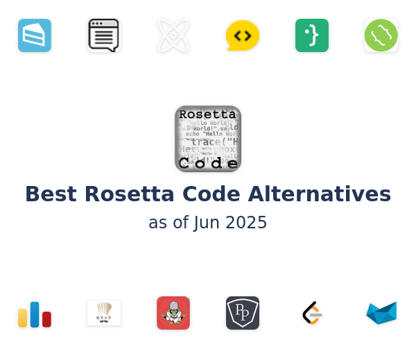Best Rosetta Code Alternatives