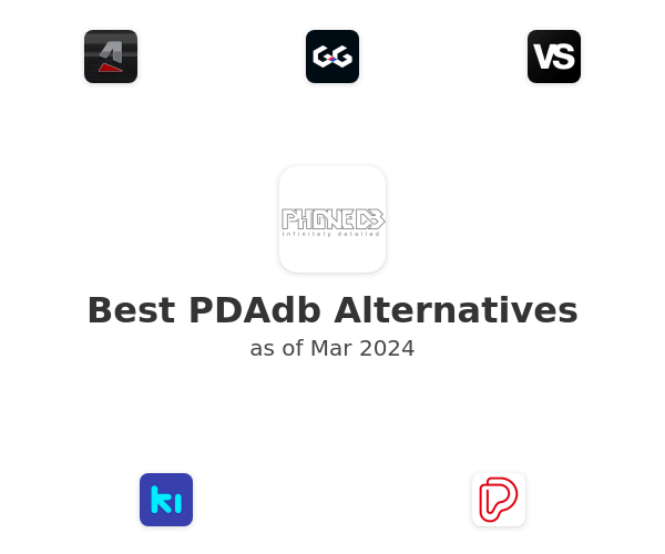 Best PDAdb Alternatives