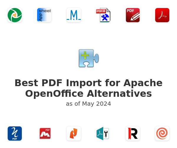 Best PDF Import for Apache OpenOffice Alternatives