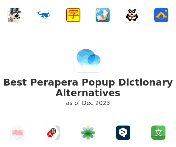Best Perapera Popup Dictionary Alternatives