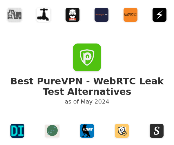Best PureVPN - WebRTC Leak Test Alternatives