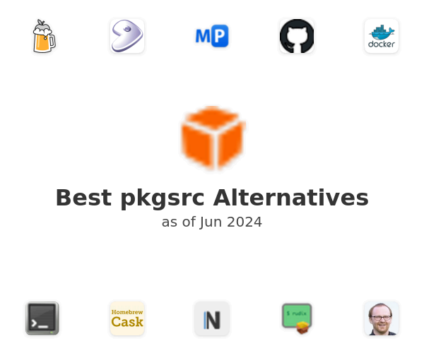 Best pkgsrc Alternatives