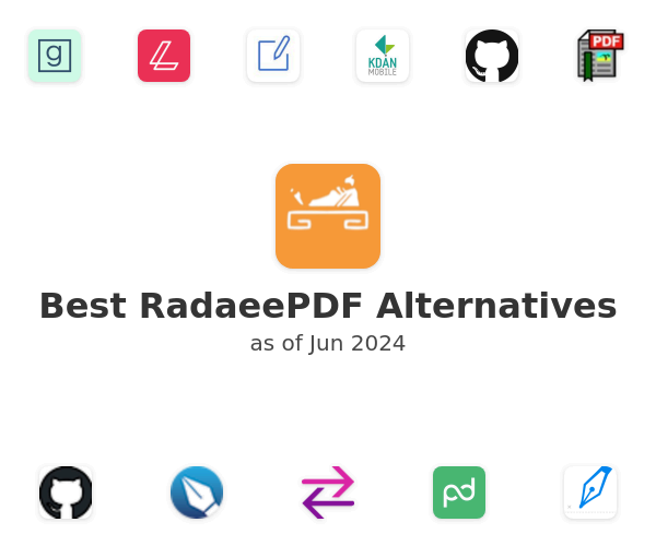 Best RadaeePDF Alternatives