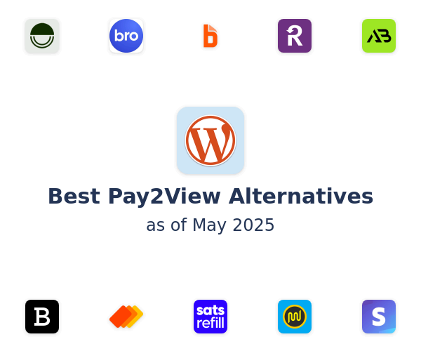 Best Pay2View Alternatives