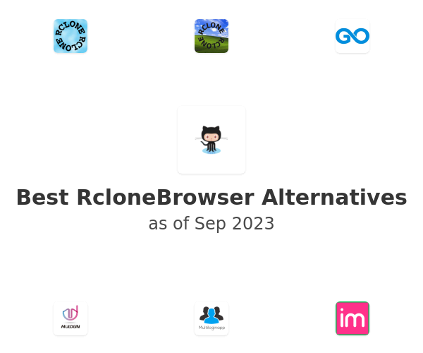 Best RcloneBrowser Alternatives